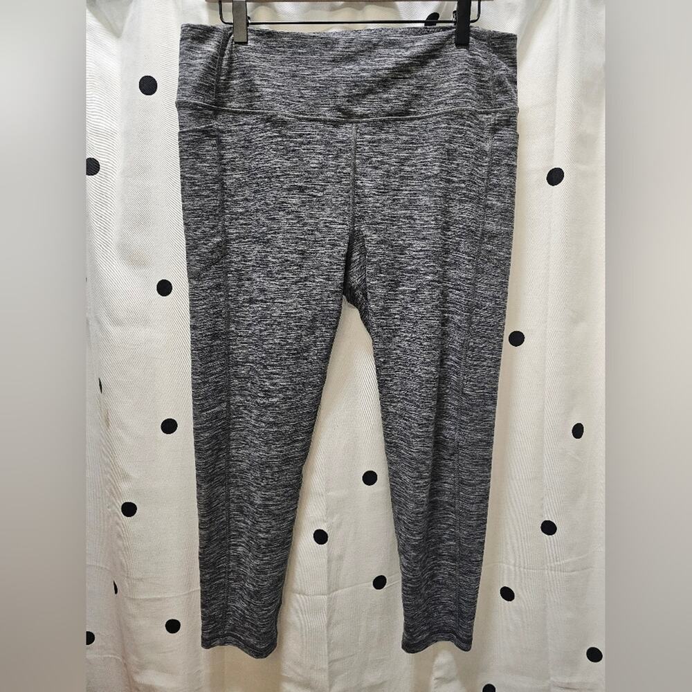 Victoria's Secret grey heathered pocket leggings high waisted XL